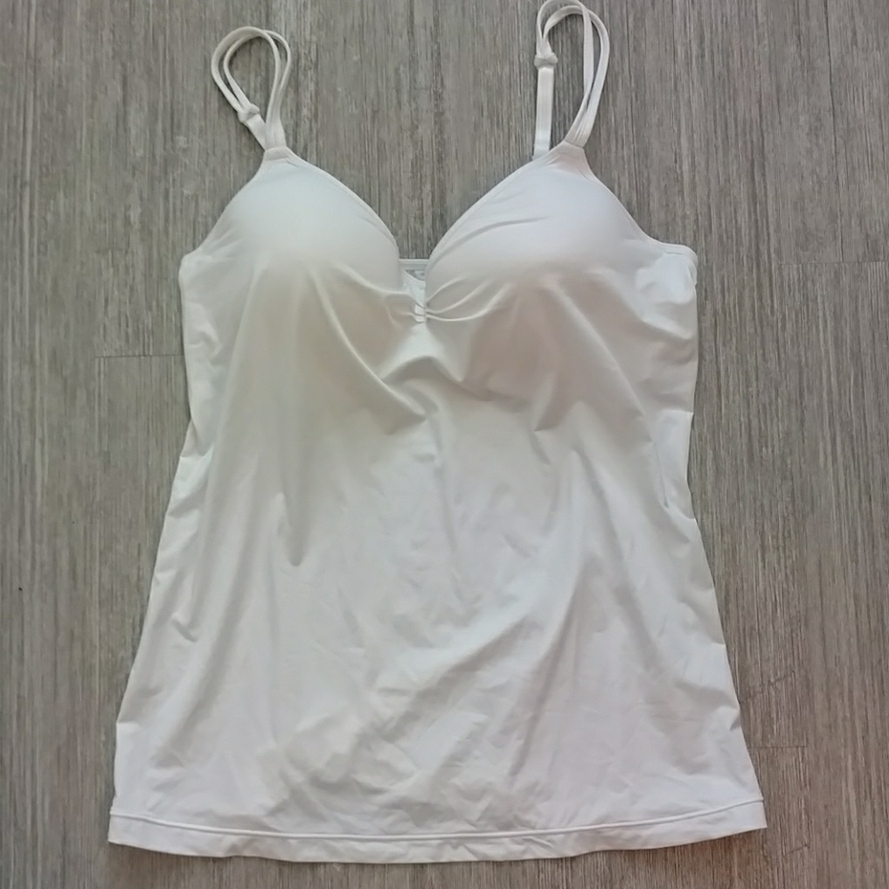 White camisole with built in underwire bra size 36